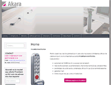 Tablet Screenshot of akara.ro